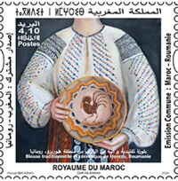 Traditional Dress of Vâlcea and Horezu Ceramic Plate